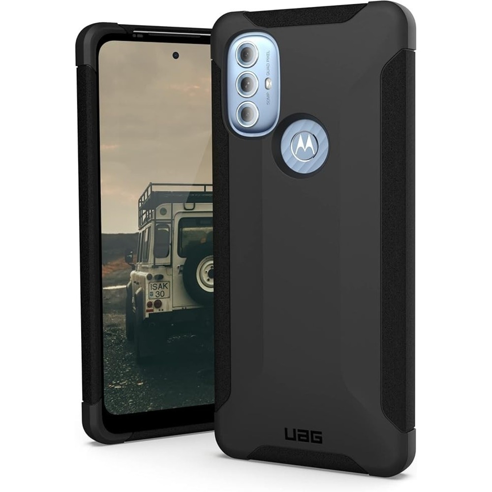 Urban Armor‎ Gear for Motorola Moto G Power 2022 Black Shockproof Rugged Cover